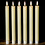 Velas LED marfil con temporizador 6h decoración bodas