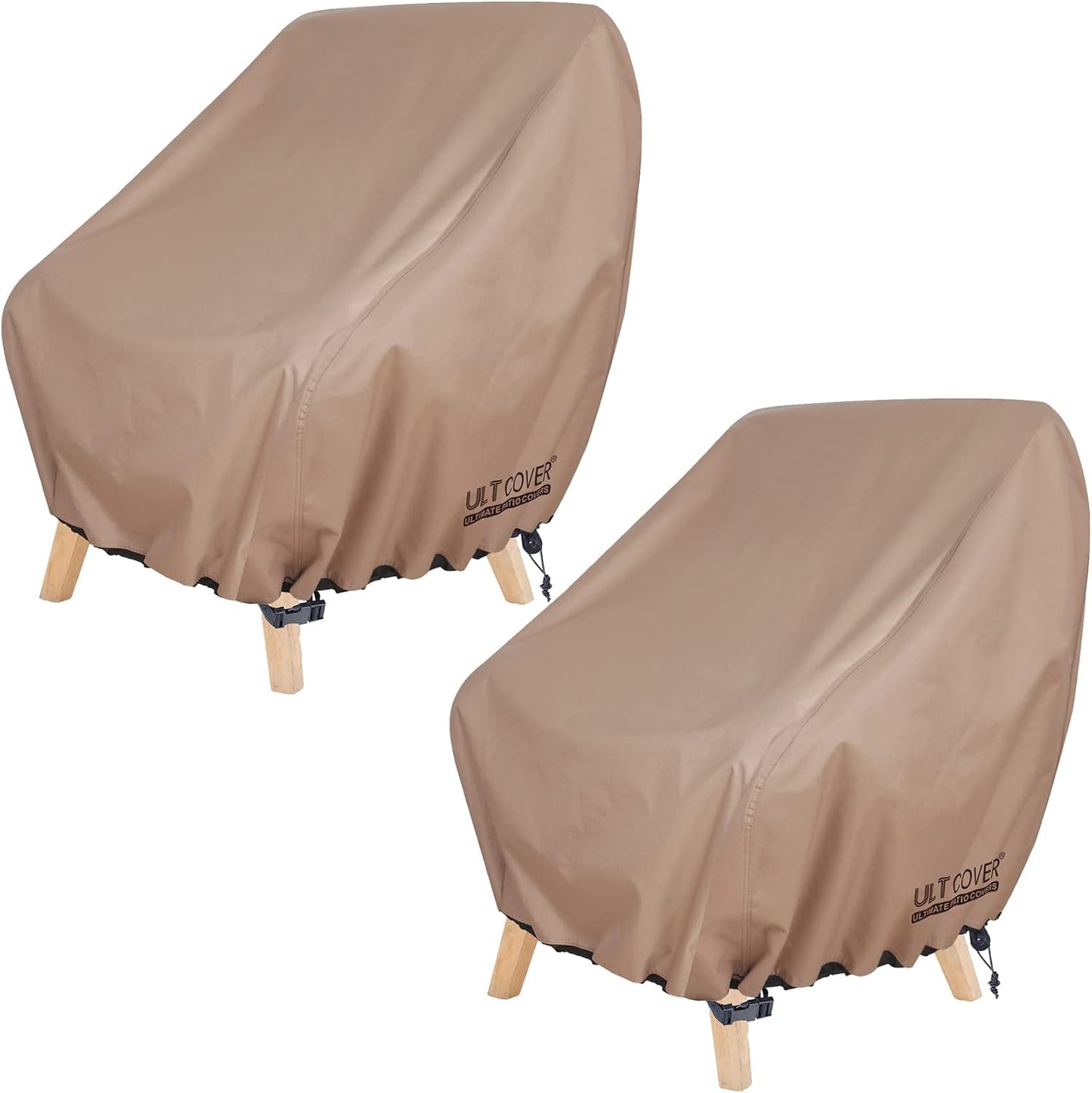 Funda impermeable silla patio 35x38pulg set 2