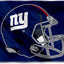 Bandera New York Giants con ojales para casco