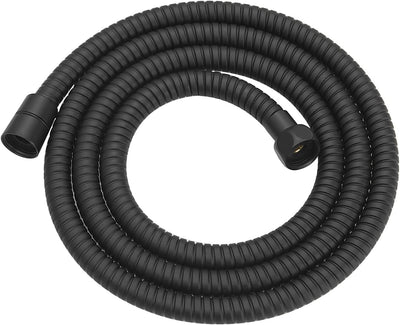 Manguera ducha 69pulg acero inox flexible negro mate