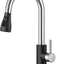 Grifo cocina rociador desplegable acero inox 1 o 3 orificios
