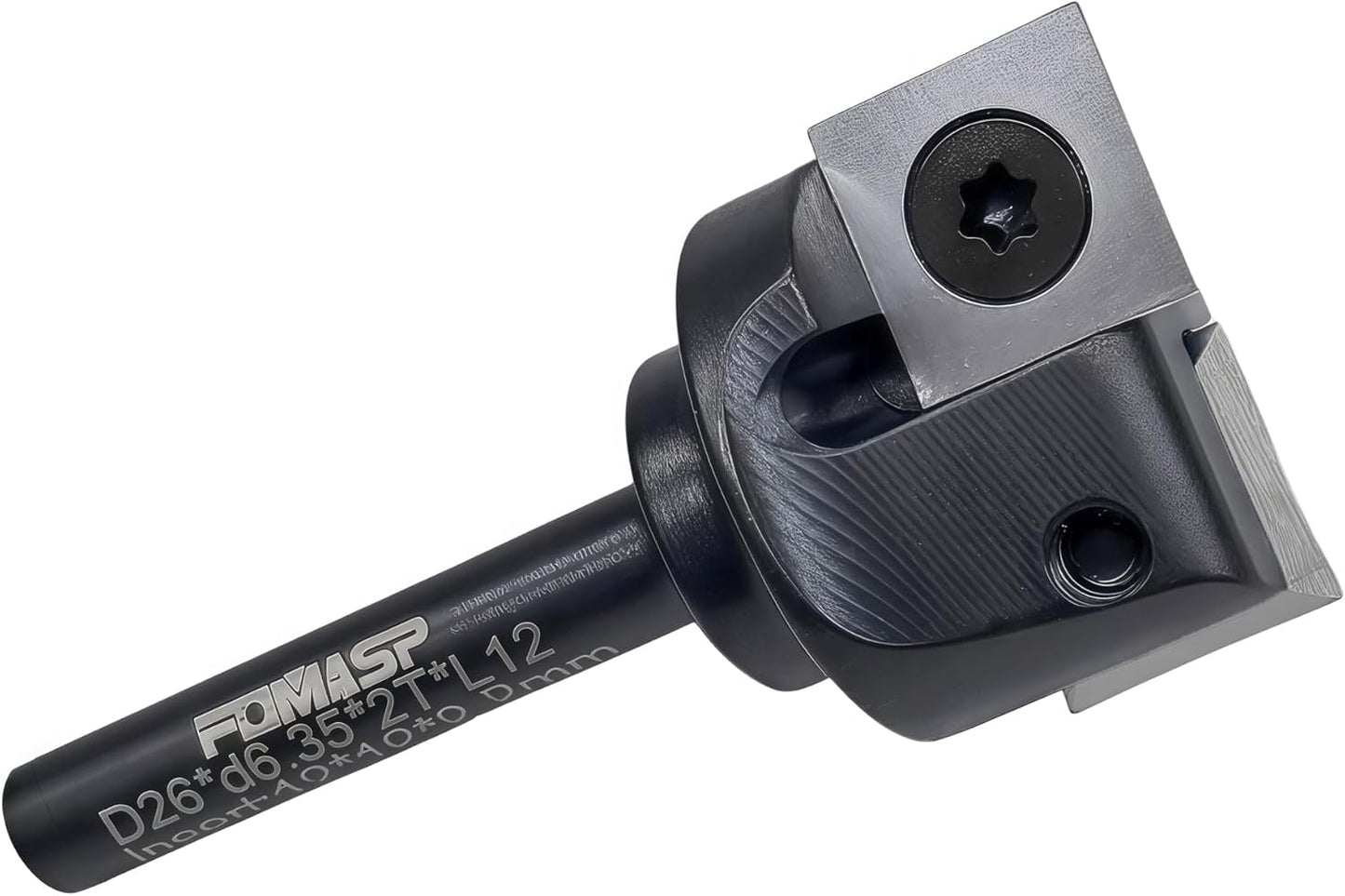 Broca enrutador CNC 1/4pulg insertos carburo