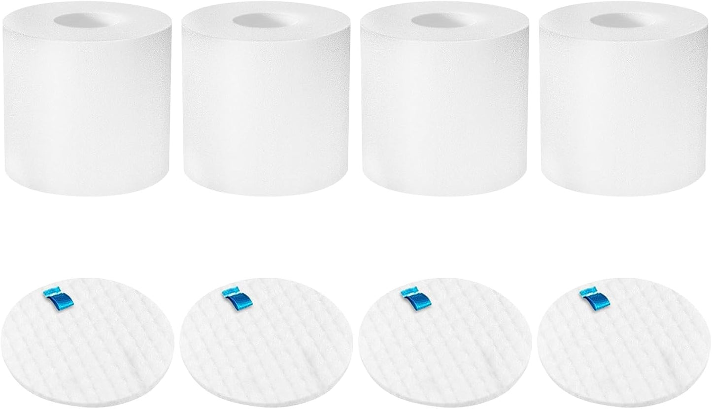 4 Filtros espuma fieltro para aspiradora Shark