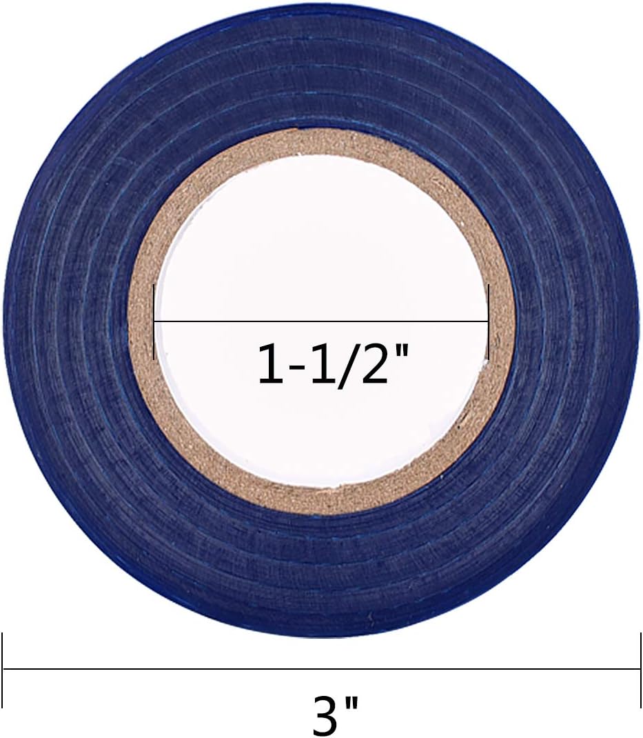20 Cintas Azules para Atar Plantas 100pies x 1/2"