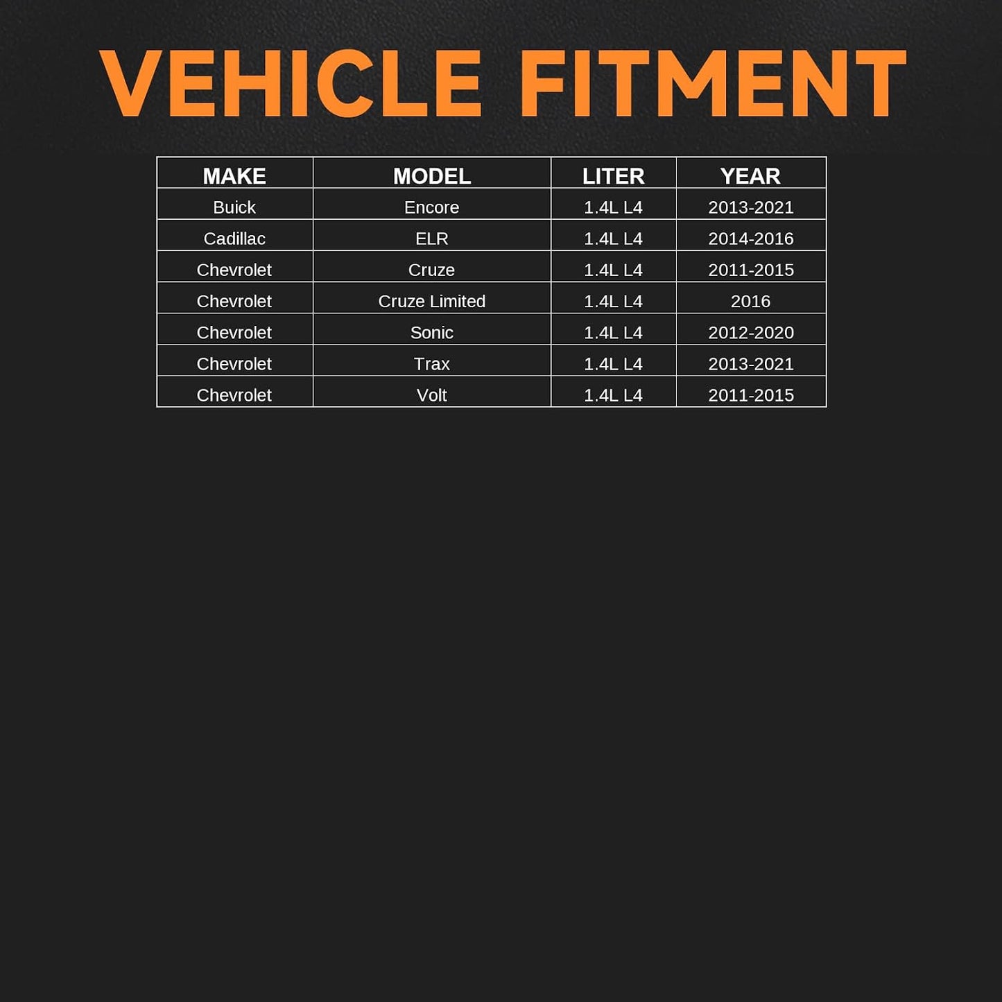 Bobina Encendido comp Chevy Cruze Trax Volt