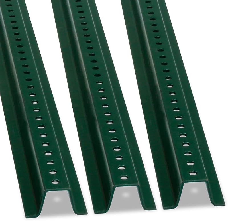 Poste señalización en U acero esmaltado 6ft pack 3