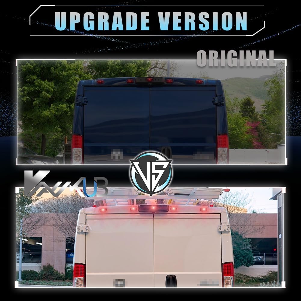 5 Pzas Luces Techo LED Ahumadas para Dodge RAM PROMASTER