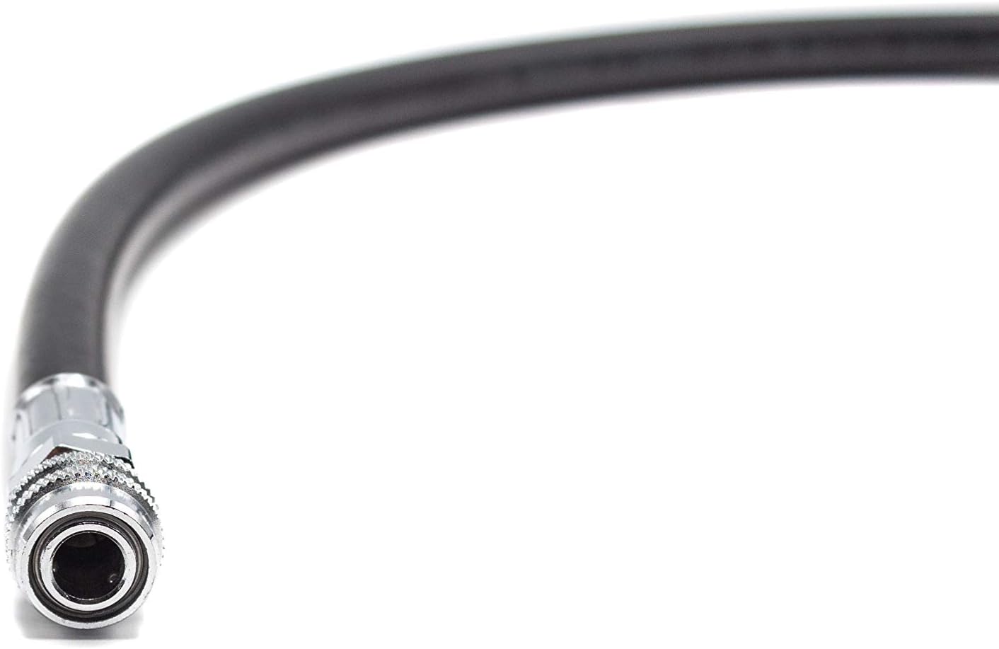 Manguera inflado goma negra 30.71pulg conector UNF 3/8-24