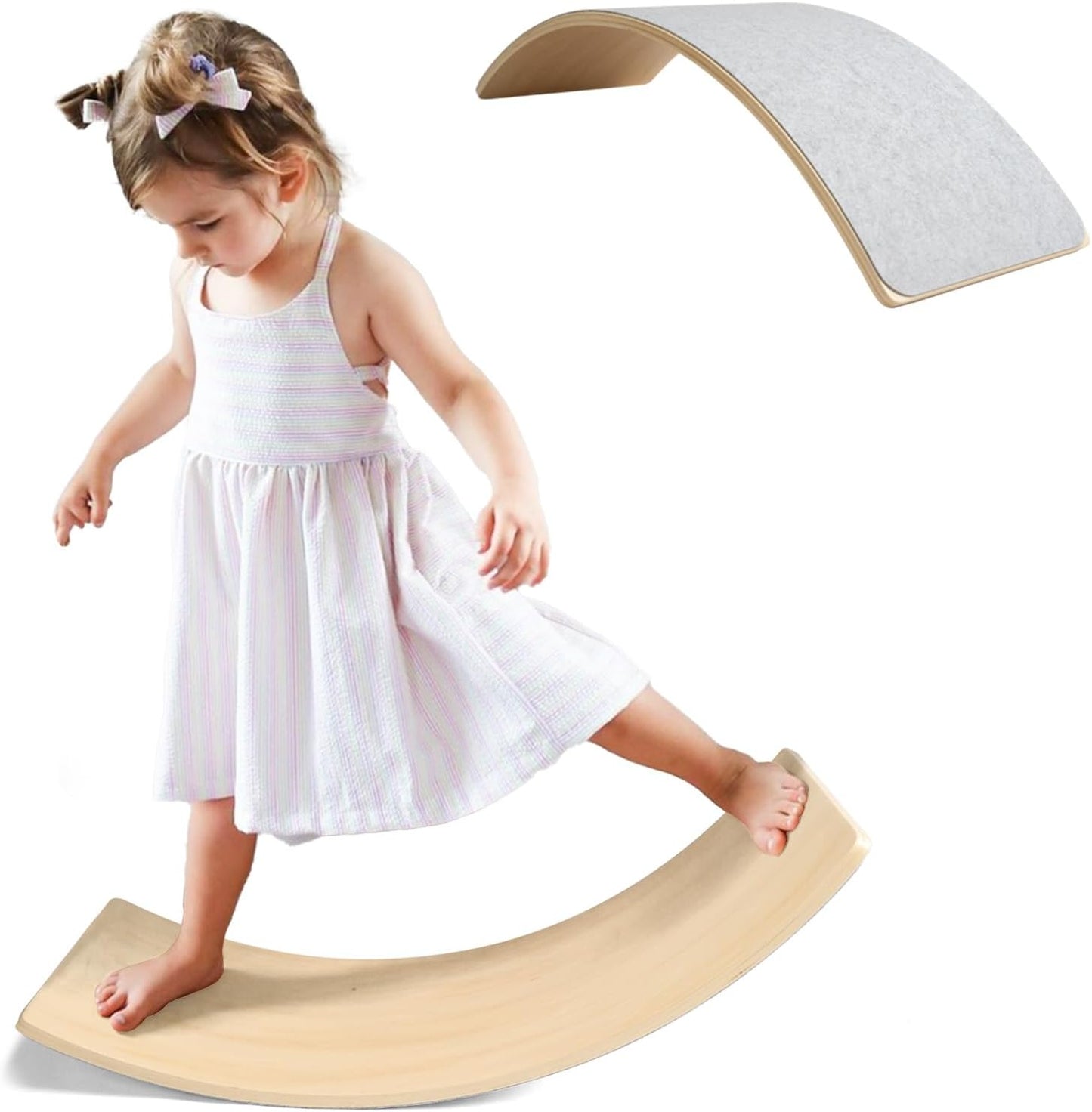 Tabla equilibrio oscilante madera Montessori
