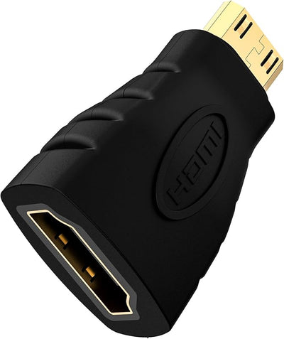 Adaptador HDMI mini 4K chapado oro para Raspberry Pi