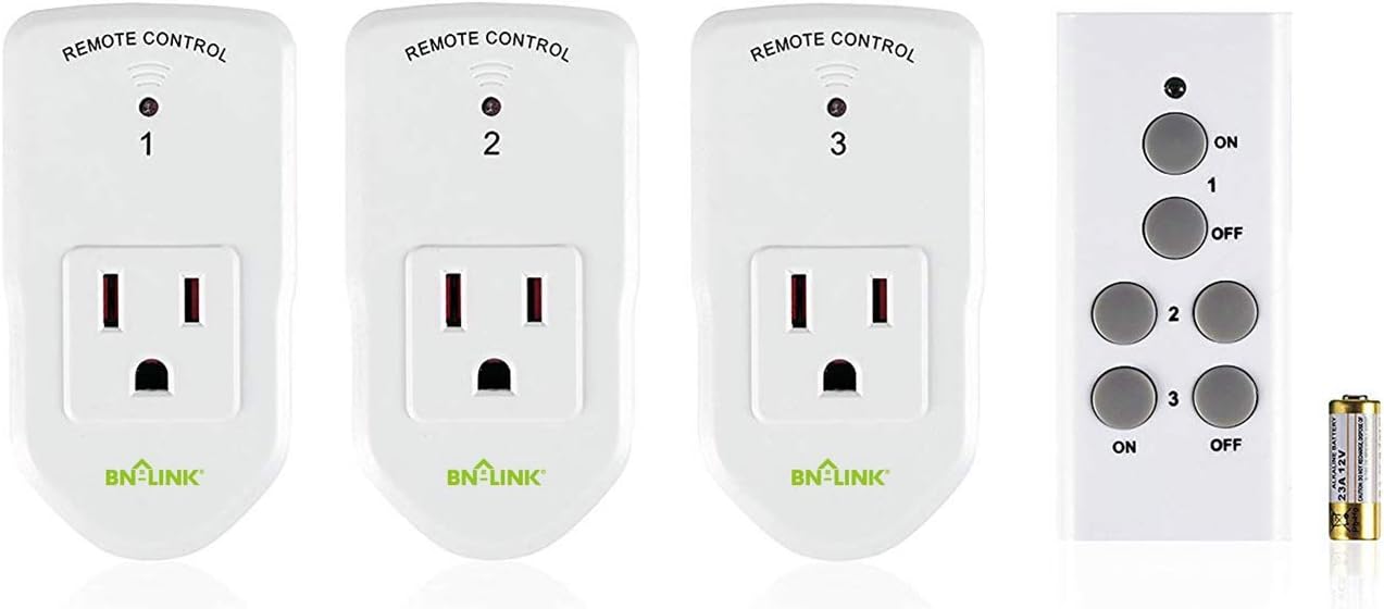 3 Pzas Interruptor Inalámbrico Control Remoto Interior WiFi