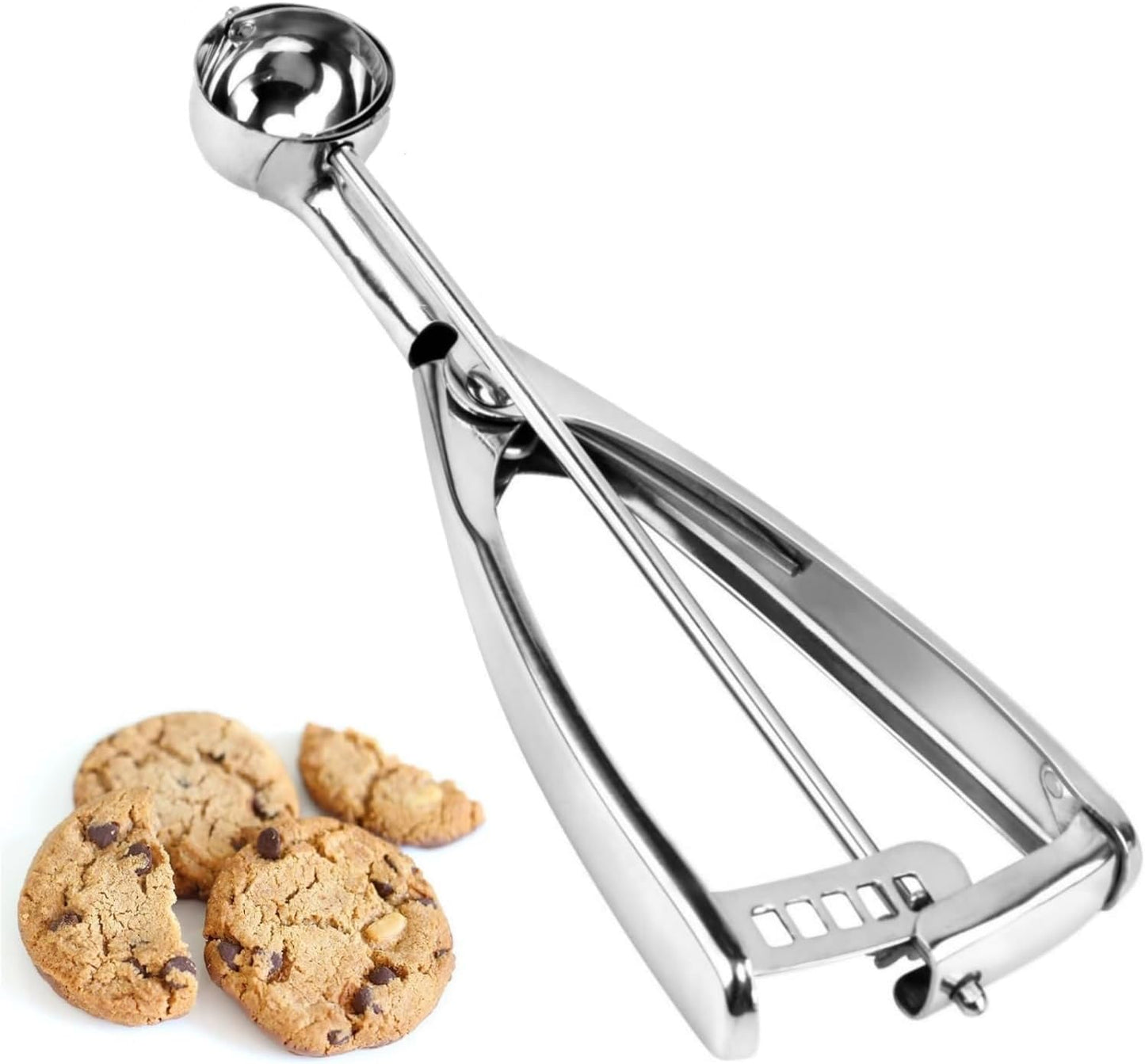 Cuchara acero inox 18/8 para galletas 5ml