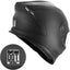 Casco integral motocicleta visor dual aprobado DOT