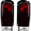 Lámparas traseras Jeep XJ 97-01 lente rojo/ahumado izq/der