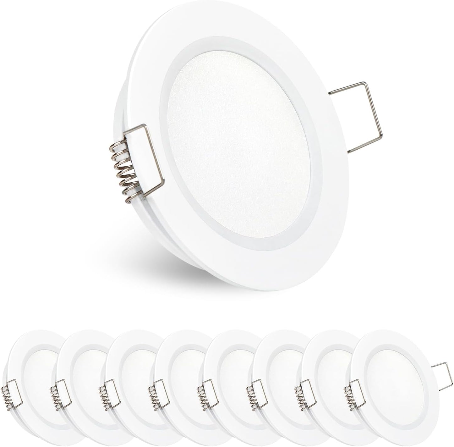 8 Luces LED 12V para techo RV camioneta barco CRI 93 Blanco