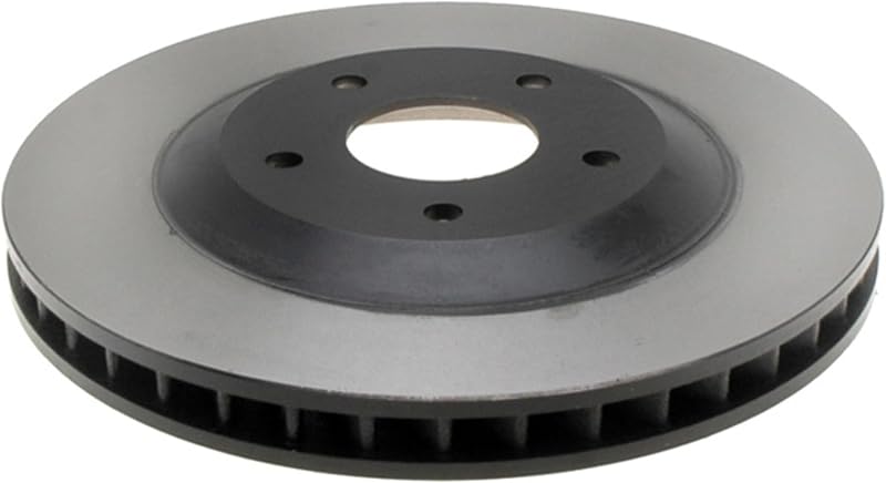 Rotor freno disco pasajero delantero negro