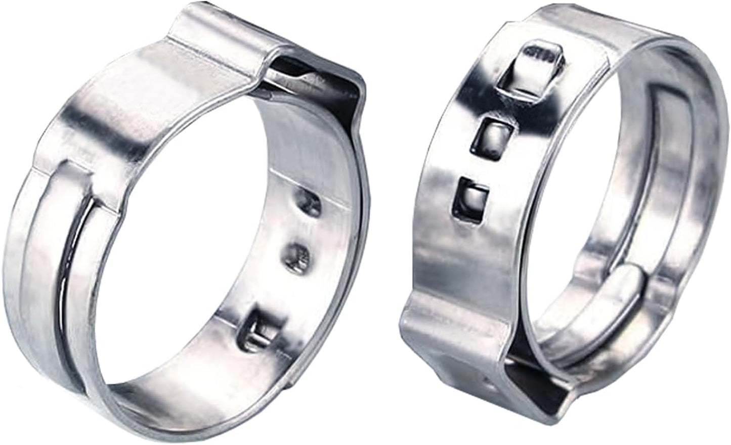 Abrazaderas manguera acero inox 304 22.4-25.6mm 100uds