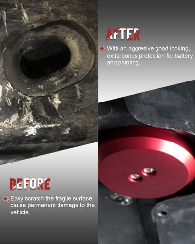 Adaptador almohadilla gato aluminio para Corvette C5-C8 97-25