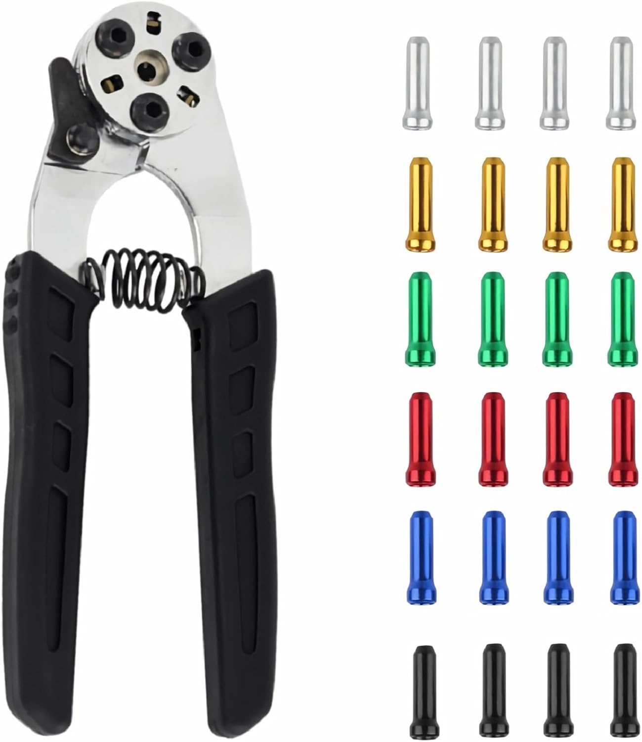 Cortador y crimpadora de cable de freno de bicicleta