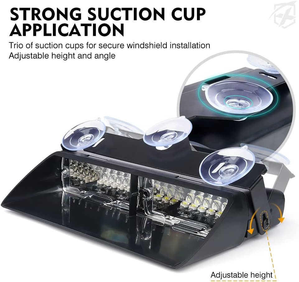 Luces estroboscópicas 11" 32LED para emergencia