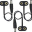 Clip batería 9V 3 Pzas convertidor centro negativo