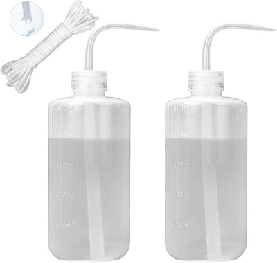 2 Botellas Riego 16.9oz Cordón 15ft para Plantas Interior
