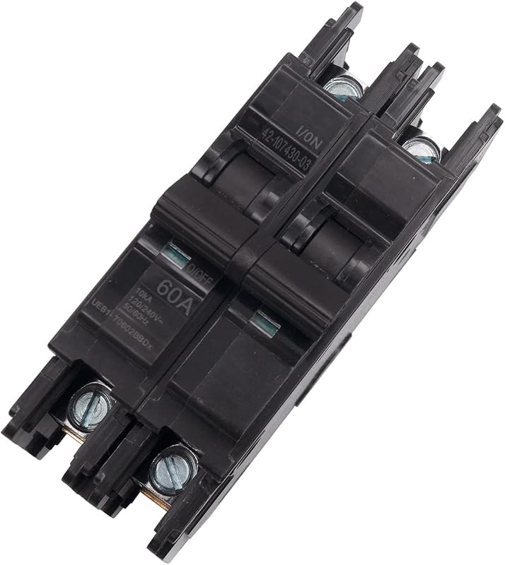 Disyuntor 60A 230VAC para manejador aire HVAC 2 polos