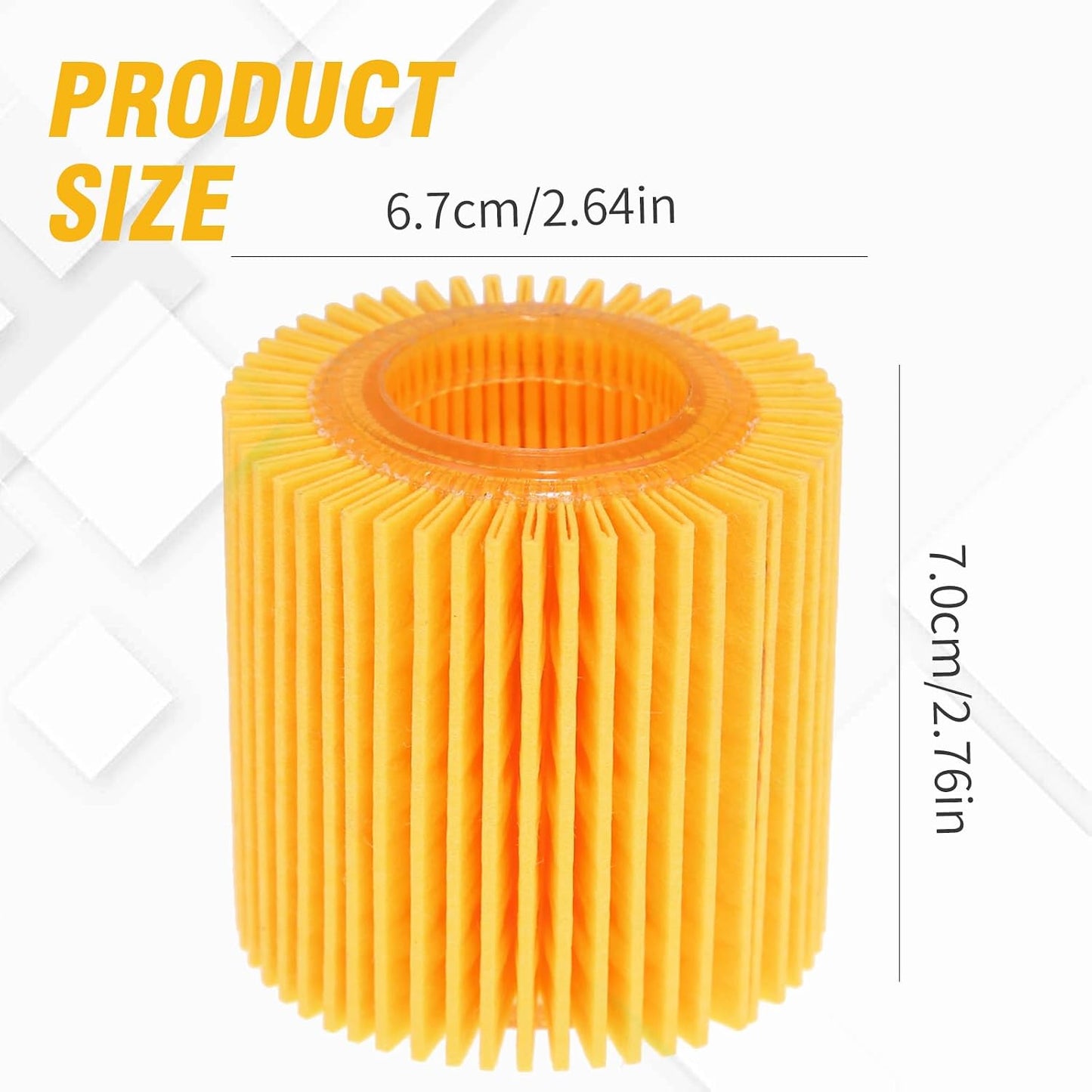 Kit filtro aceite motor Toyota Avalon Camry RAV4 04152YZZA1