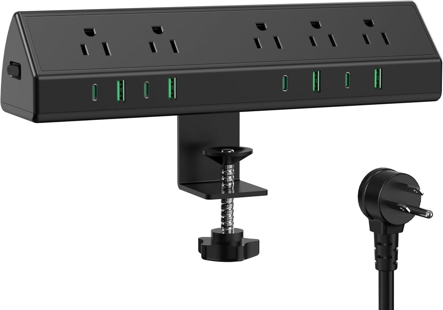 Estación carga rápida 45W regleta 4 USB-C 5 CA
