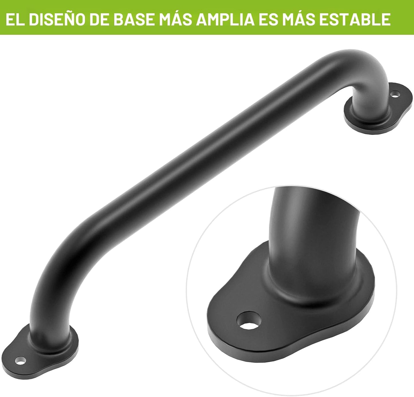 6 Manijas Seguridad Metal 17pulg Base Parque Infantil