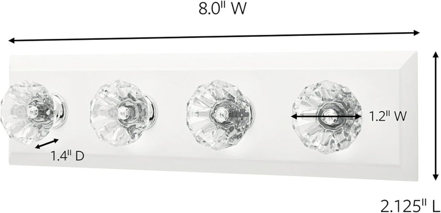 Colgador joyas y bufandas perillas cristal
