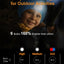 Beanie LED con luz 3 modos USB recargable para niños