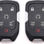 Funda llavero 6 botones Chevy Suburban Tahoe Yukon 2uds