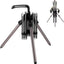 Soporte plegable para 3 cañas de pescar vertical portátil