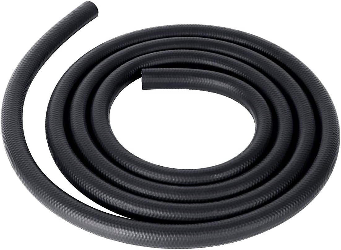 Manguera combustible goma NBR 5 pies 300PSI Negro