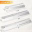 Tiendas calor ajustables acero inox para parrilla pack 4