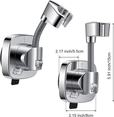 Soporte ducha ventosa brazo ajustable para baño cocina
