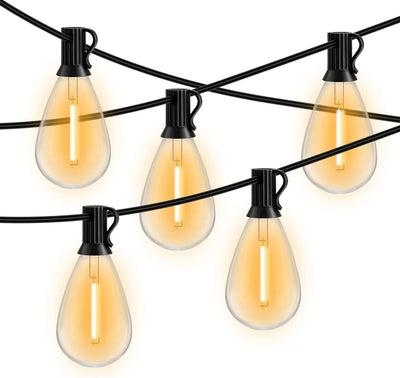 Cadena Luces Exteriores 26.2pies 191bombillas Regulable Conectable