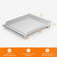 Plancha acero inox para quemador lateral parrilla gas 11x13pulg