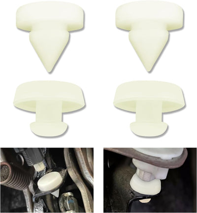 4 Tapones Interruptor Freno Almohadillas Elásticas OEM
