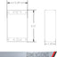 Extensión caja resistente 1 banda 4 salidas 1/2pulg blanco