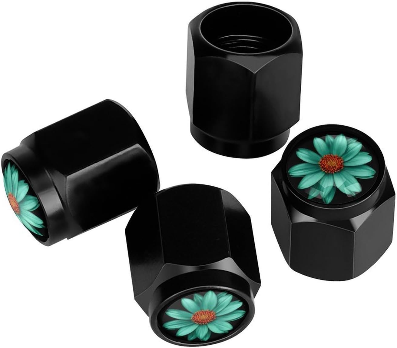 Tapones vástago válvula neumática aluminio universal