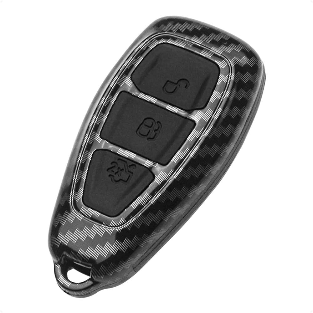 Funda llavero comp Ford C-MAX Escape Focus RS 3 botones fibra