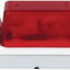 Barra identificación incandescente 16.63x1.42pulg blanco y rojo