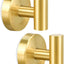 2 Ganchos Ventosa Acero Inox Extraíbles Baño Cocina