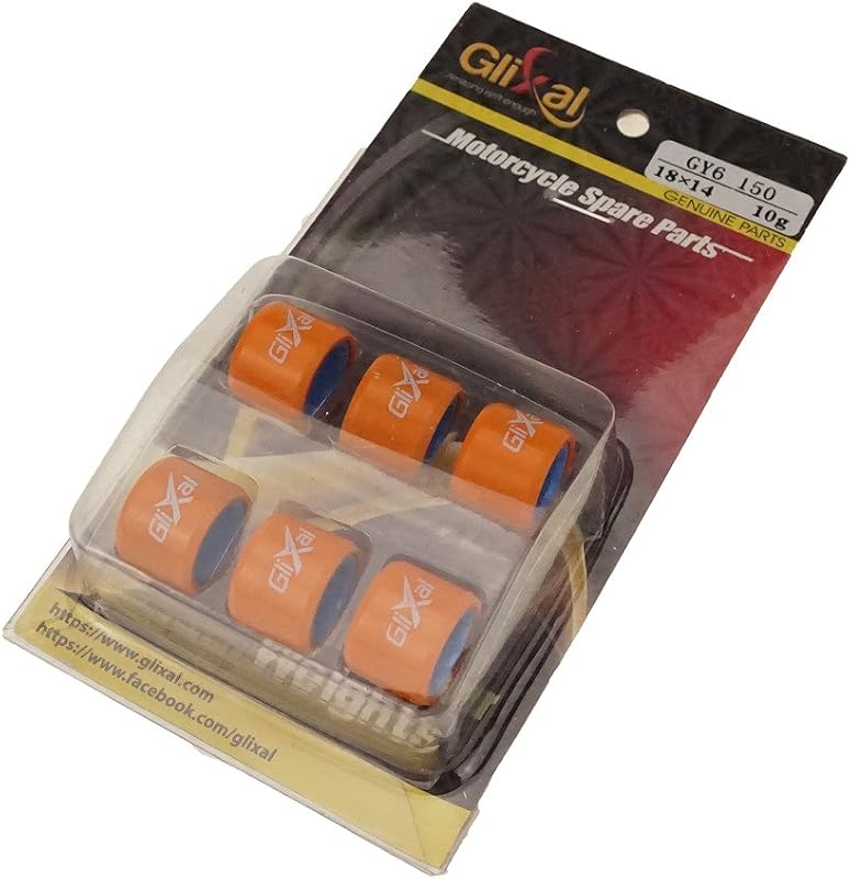 Juego pesas variadoras 0.35oz para scooter 125cc