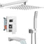 Sistema ducha grifo bañera pared 3 funciones