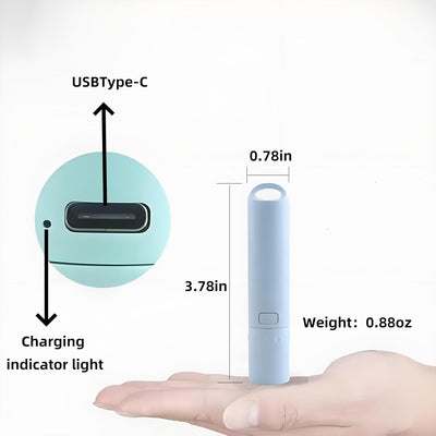 10 Linternas LED USB-C Recargables Zoom