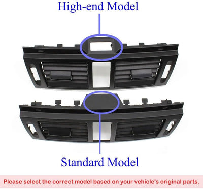 Cubierta ventilación central Mercedes W204