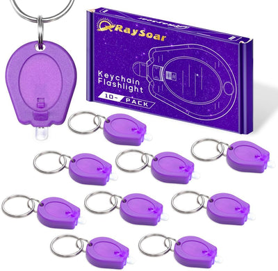 Pack 10 Linternas Led Mini Llave Luz Emergencia